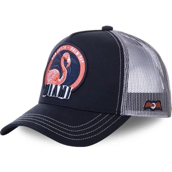 Czapka trucker granatowo-szara Miami FL1 od Von Dutch