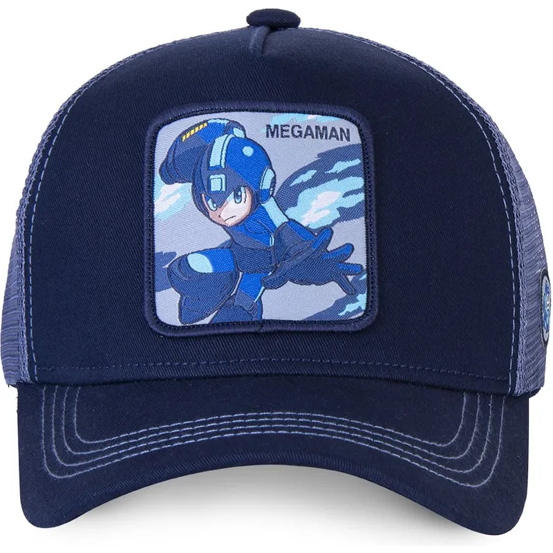 cepur-izliekta-truckeris-zils-snapback-her3-mega-man-no-capslab
