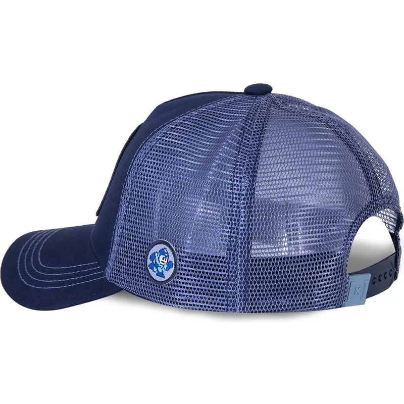 cepur-izliekta-truckeris-zils-snapback-her3-mega-man-no-capslab