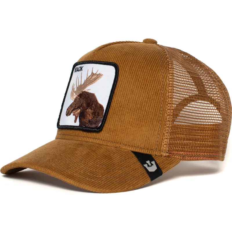 cepur-izliekta-truckeris-bruns-snapback-moose-head-the-farm-no-goorin-bros