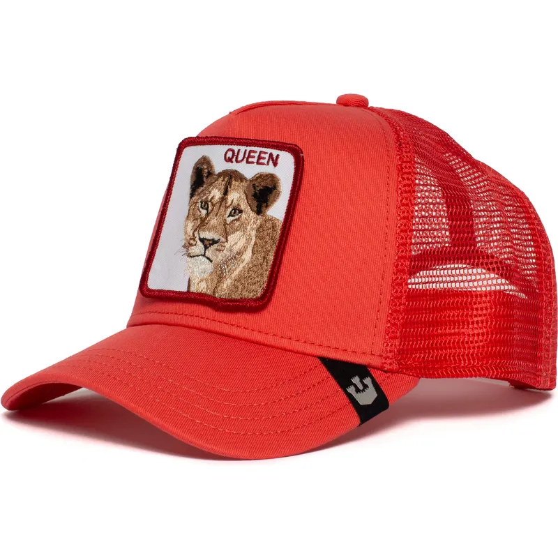 cepur-izliekta-truckeris-sarkans-snapback-strong-queen-the-farm-no-goorin-bros