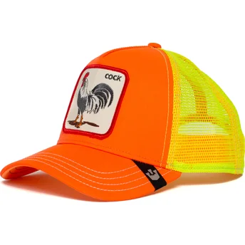 cepur-izliekta-truckeris-oranzs-snapback-electric-tamale-the-farm-no-goorin-bros