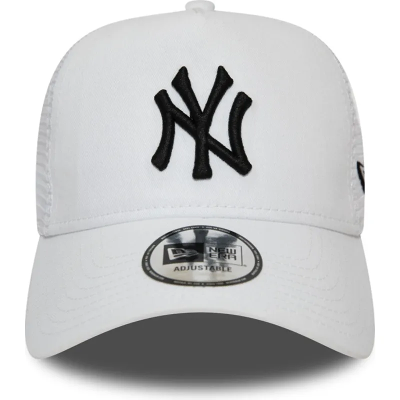 cepur-izliekta-truckeris-balts-snapback-essential-a-frame-no-new-york-yankees-mlb-no-new-era