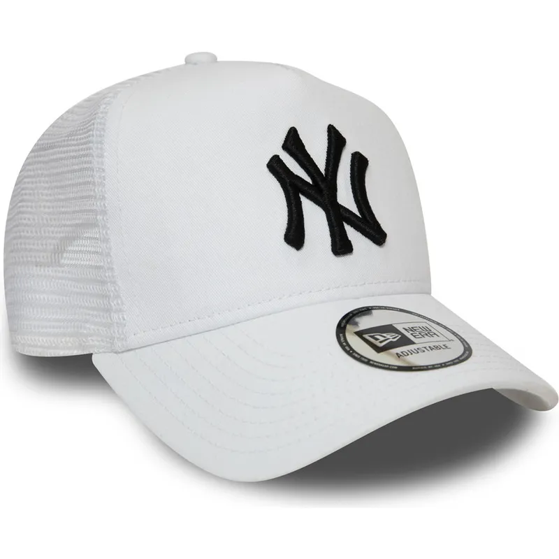 cepur-izliekta-truckeris-balts-snapback-essential-a-frame-no-new-york-yankees-mlb-no-new-era