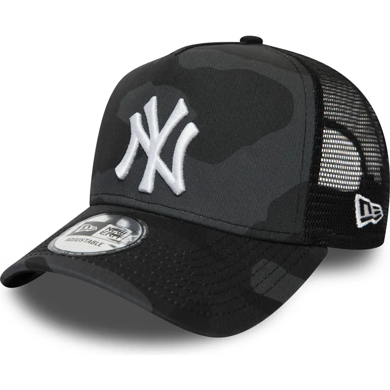 cepur-izliekta-truckeris-maskesanas-snapback-essential-camo-a-frame-no-new-york-yankees-mlb-no-new-era