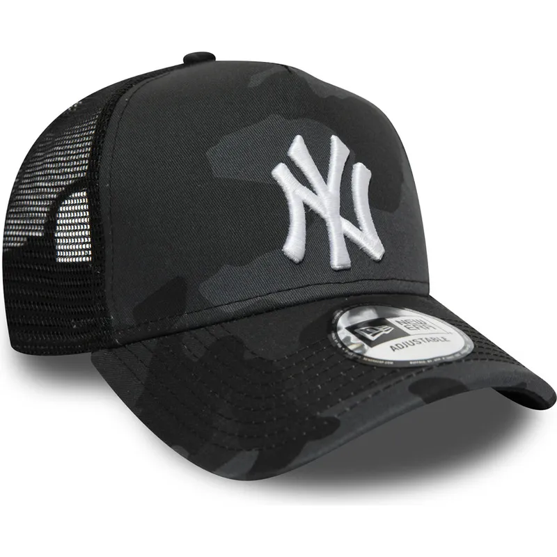 cepur-izliekta-truckeris-maskesanas-snapback-essential-camo-a-frame-no-new-york-yankees-mlb-no-new-era