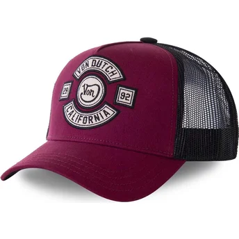 Cap izliekta red snapback no Von Dutch