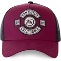cap-izliekta-red-snapback-no-von-dutch