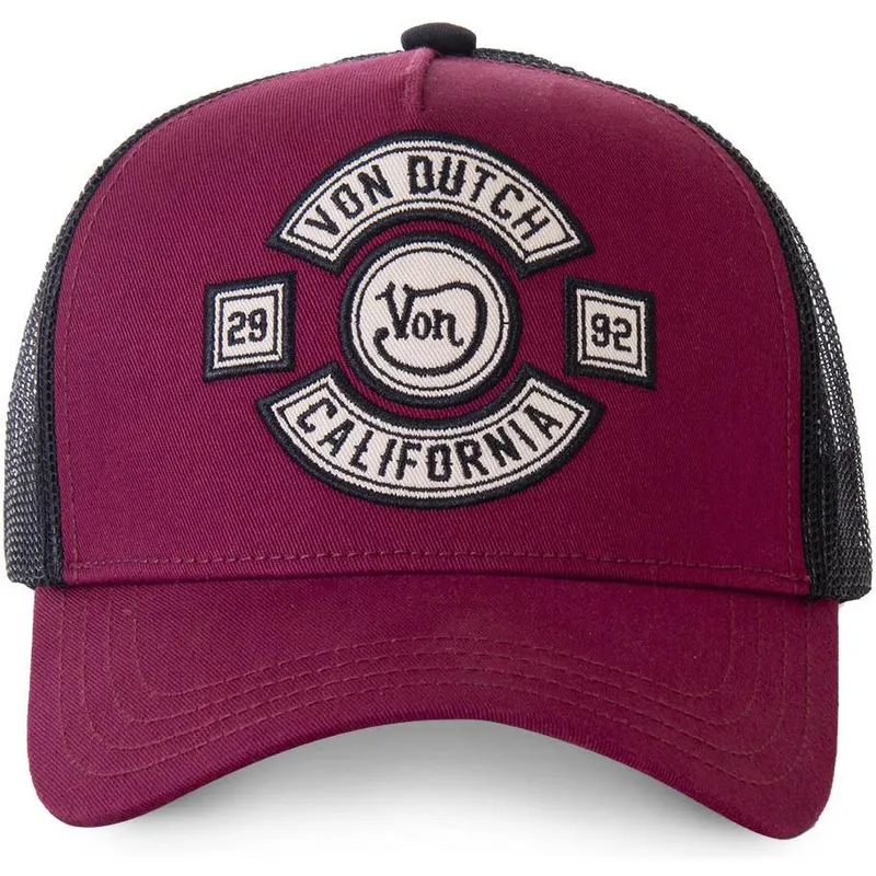 cap-izliekta-red-snapback-no-von-dutch