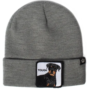Gorro gris perro rottweiler Tough Dog de Goorin Bros.