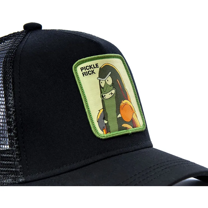 cepur-izliekta-truckeris-melns-snapback-pickle-ckl2-rick-sanchez-riks-un-mortijs-no-capslab