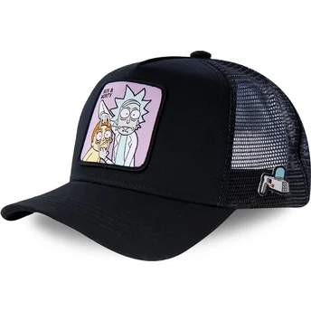 Cepur izliekta šoferis melns snapback LOO1 Rick Rick un Morty Rick and Morty no Capslab
