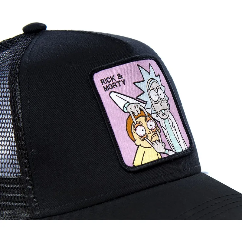 cap-izliekta-black-snapback-rick-and-morty-rick-and-morty-no-capslab