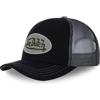 Cap izliekta black snapback no Von Dutch