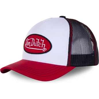 cepur-izliekta-truckeris-balts-snapback-bbr-no-von-dutch