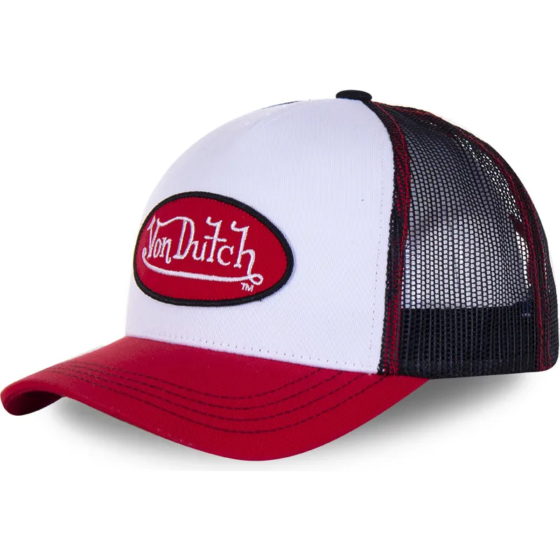 cepur-izliekta-truckeris-balts-snapback-bbr-no-von-dutch