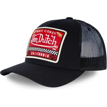 Cap izliekta black snapback no Von Dutch