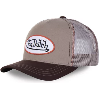 Von Dutch BRO Brown Trucker Hat