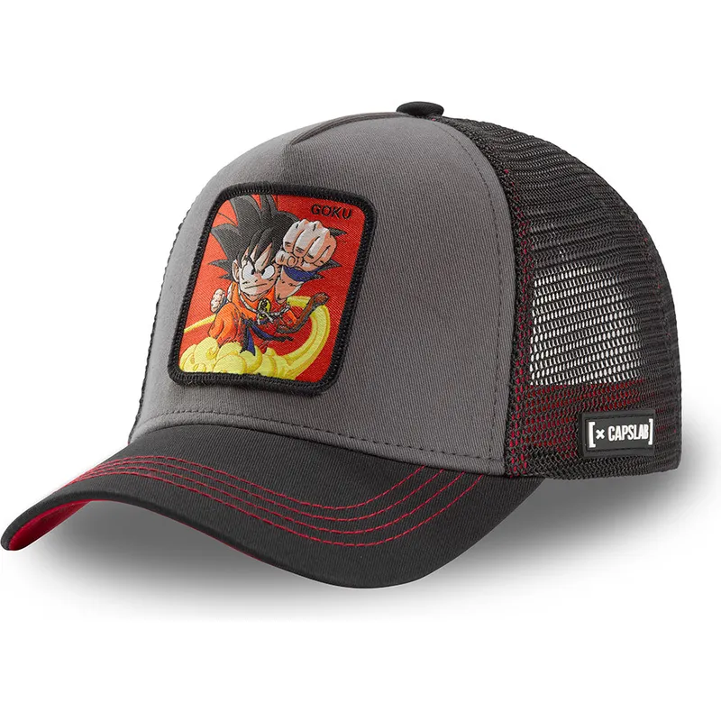 grau-schwarze-trucker-kappe-son-goku-kinder-gok4-dragon-ball-von-capslab