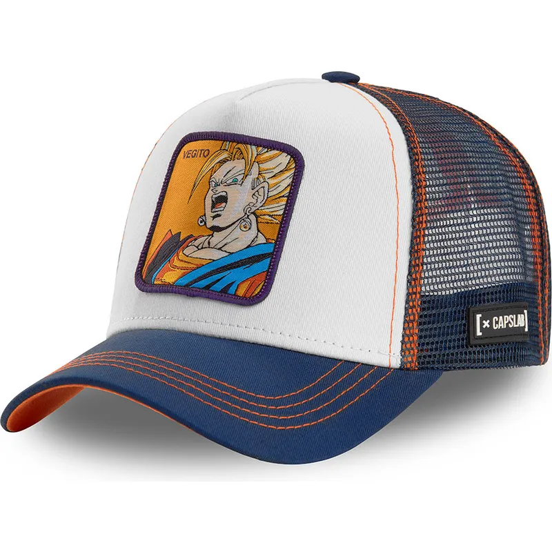 cepur-izliekta-truckeris-balts-snapback-super-saiyan-veg2-vegeto-dragon-ball-no-capslab