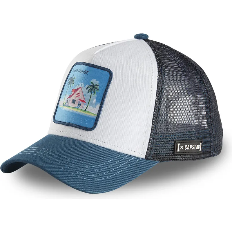 cepur-izliekta-truckeris-balts-snapback-hou2-kame-house-dragon-ball-no-capslab