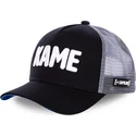 kame-dragon-ball-schwarze-und-graue-trucker-kappe-von-capslab