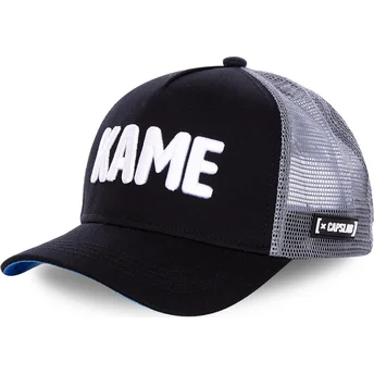 kame-dragon-ball-schwarze-und-graue-trucker-kappe-von-capslab