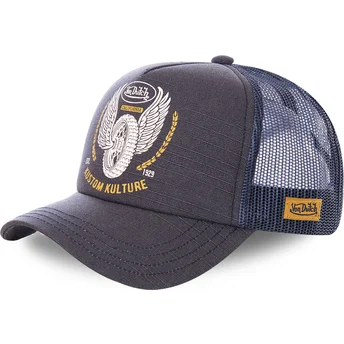 cepur-izliekta-truckeris-melns-snapback-crew10-no-von-dutch