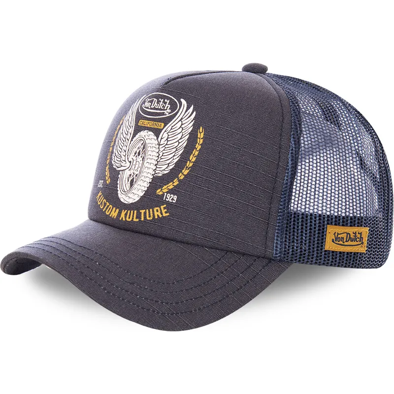 czarna-i-niebieska-czapka-trucker-crew10-marki-von-dutch
