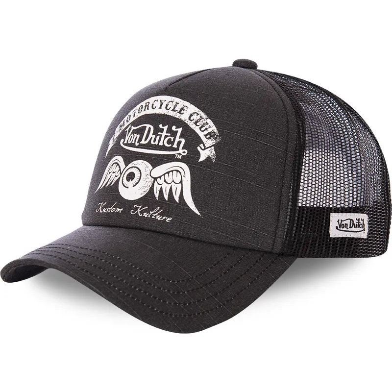 cap-izliekta-black-snapback-no-von-dutch