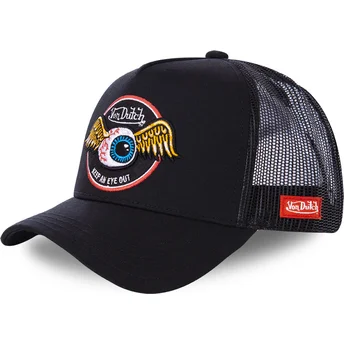 Cepur izliekta šoferis melns snapback no Von Dutch