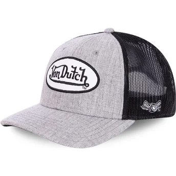 Cepur izliekta šoferis pelēks snapback TERRY no Von Dutch