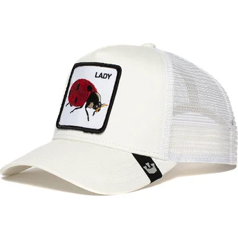 cepur-izliekta-truckeris-balts-snapback-spot-the-farm-no-goorin-bros