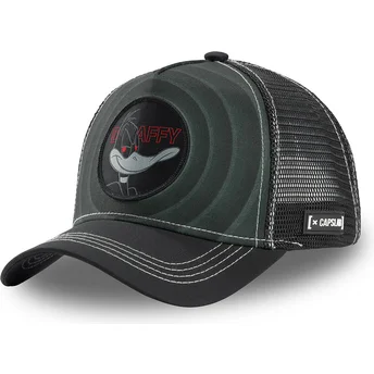cepur-izliekta-truckeris-melns-snapback-bullseye-color-rings-loo-daf2-duffy-duck-looney-tunes-no-capslab