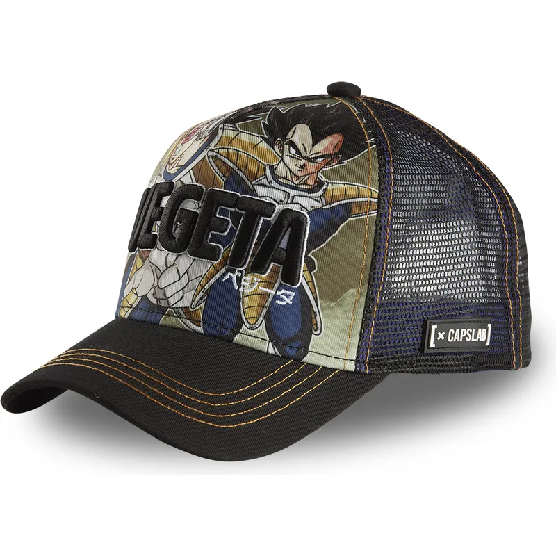 cepur-izliekta-truckeris-melns-snapback-dbz-veg-vegeta-dragon-ball-no-capslab