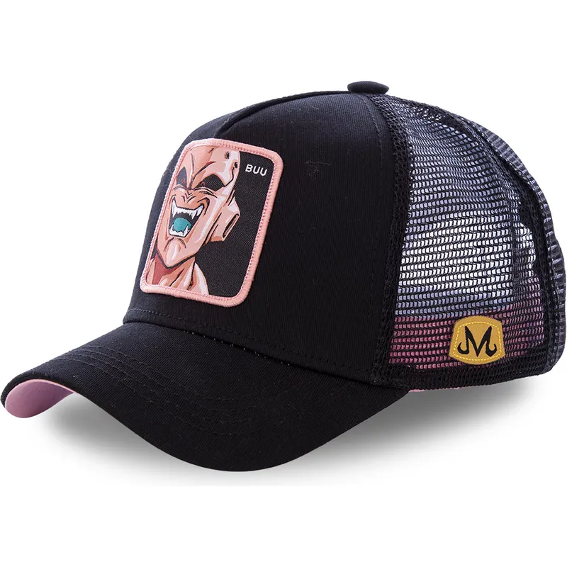 cap-izliekta-black-snapback-berniem-kid-buu-dragon-ball-no-capslab
