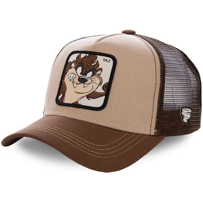 cepur-izliekta-truckeris-bruns-snapback-berniem-tasmanijas-velns-looney-tunes-no-capslab