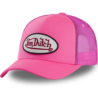 cepur-izliekta-truckeris-roza-snapback-fresh04-no-von-dutch