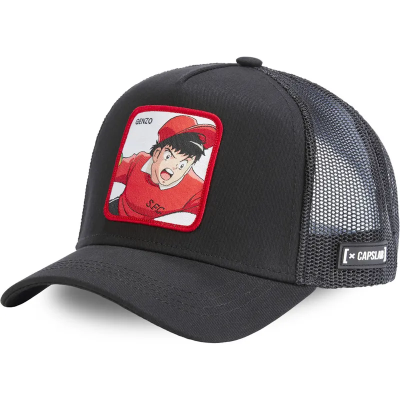 cepur-izliekta-truckeris-melns-snapback-wak4-campeones-oliver-kahn-champions-oliver-and-benji-no-capslab