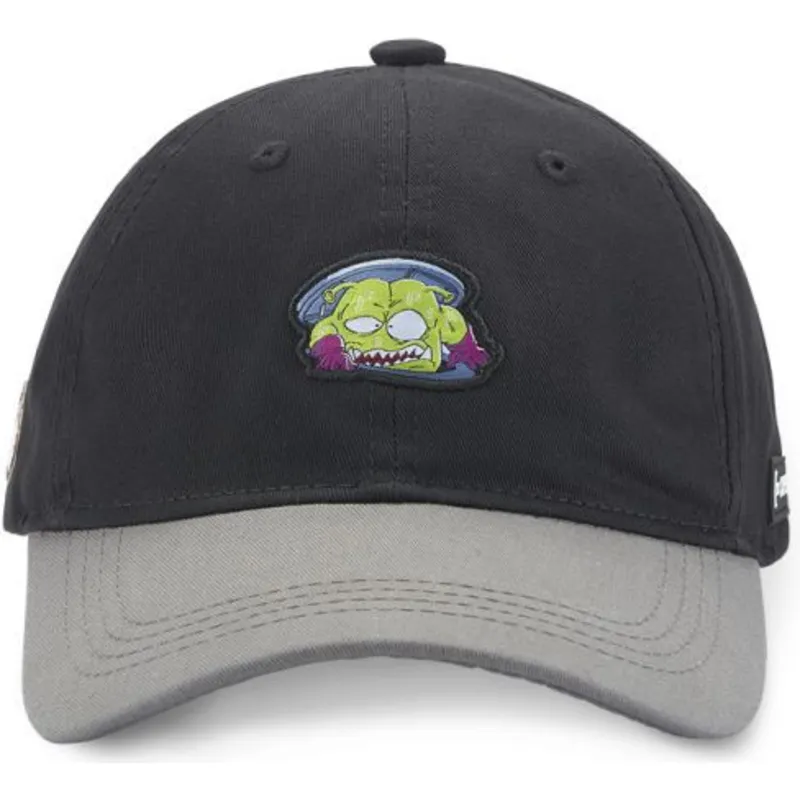 svart-och-gra-bojd-keps-snapback-rey-nikochan-nik1-dr-slump-fran-capslab