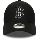 cepur-izliekta-melns-regulejams-9forty-diamond-era-essential-no-boston-red-sox-mlb-no-new-era