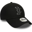 cepur-izliekta-melns-regulejams-9forty-diamond-era-essential-no-boston-red-sox-mlb-no-new-era