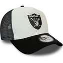 cepur-izliekta-truckeris-melns-snapback-team-colour-block-a-frame-no-las-vegas-raiders-nfl-no-new-era