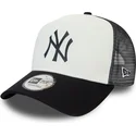 trucker-cap-weiss-und-marineblau-team-colour-block-a-frame-von-new-york-yankees-mlb-von-new-era