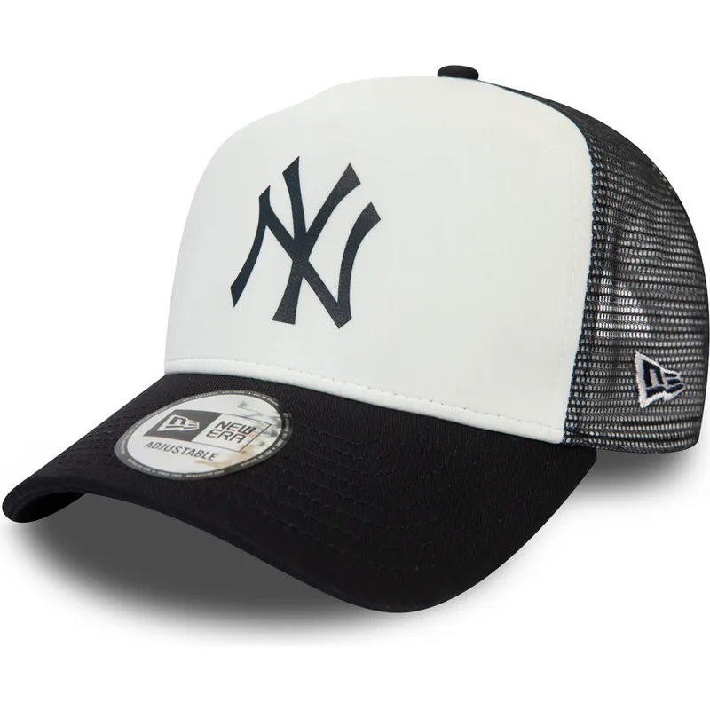 cepur-izliekta-truckeris-tumsi-zils-snapback-colour-block-a-frame-no-new-york-yankees-mlb-no-new-era