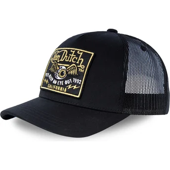 Cepur izliekta truckeris melns snapback BLKB no Von Dutch