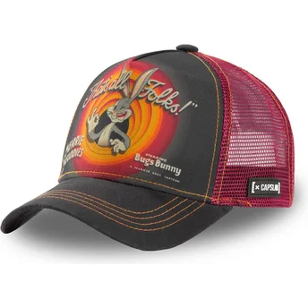 Cap izliekta gray snapback Bugs Bunny Looney Tunes no Capslab