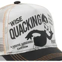 capslab-looney-tunes-schwarze-und-weisse-trucker-kappe-daffy-duck-loo-duc1