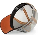 capslab-looney-tunes-schwarze-und-weisse-trucker-kappe-daffy-duck-loo-duc1