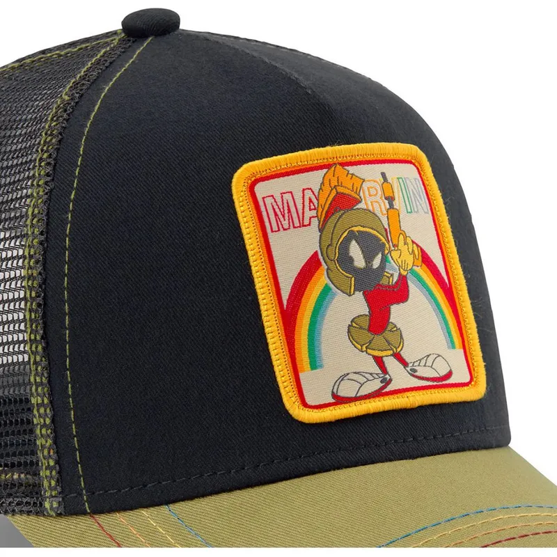 cepur-izliekta-truckeris-melns-snapback-loo-mar1-marsietis-marvins-looney-tunes-no-capslab